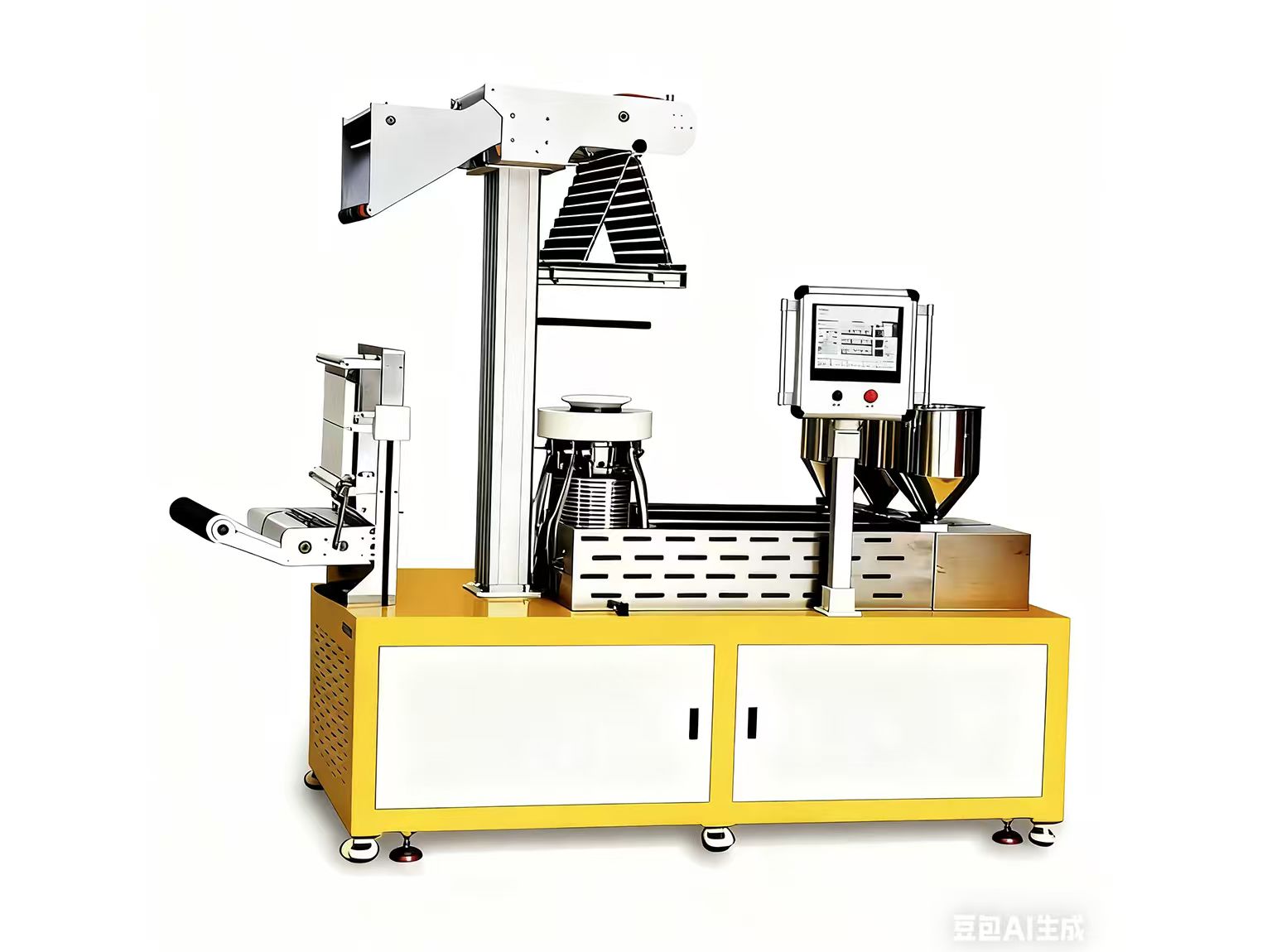 三层共挤吹膜机收卷部分有大量褶皱是什么原因导致？