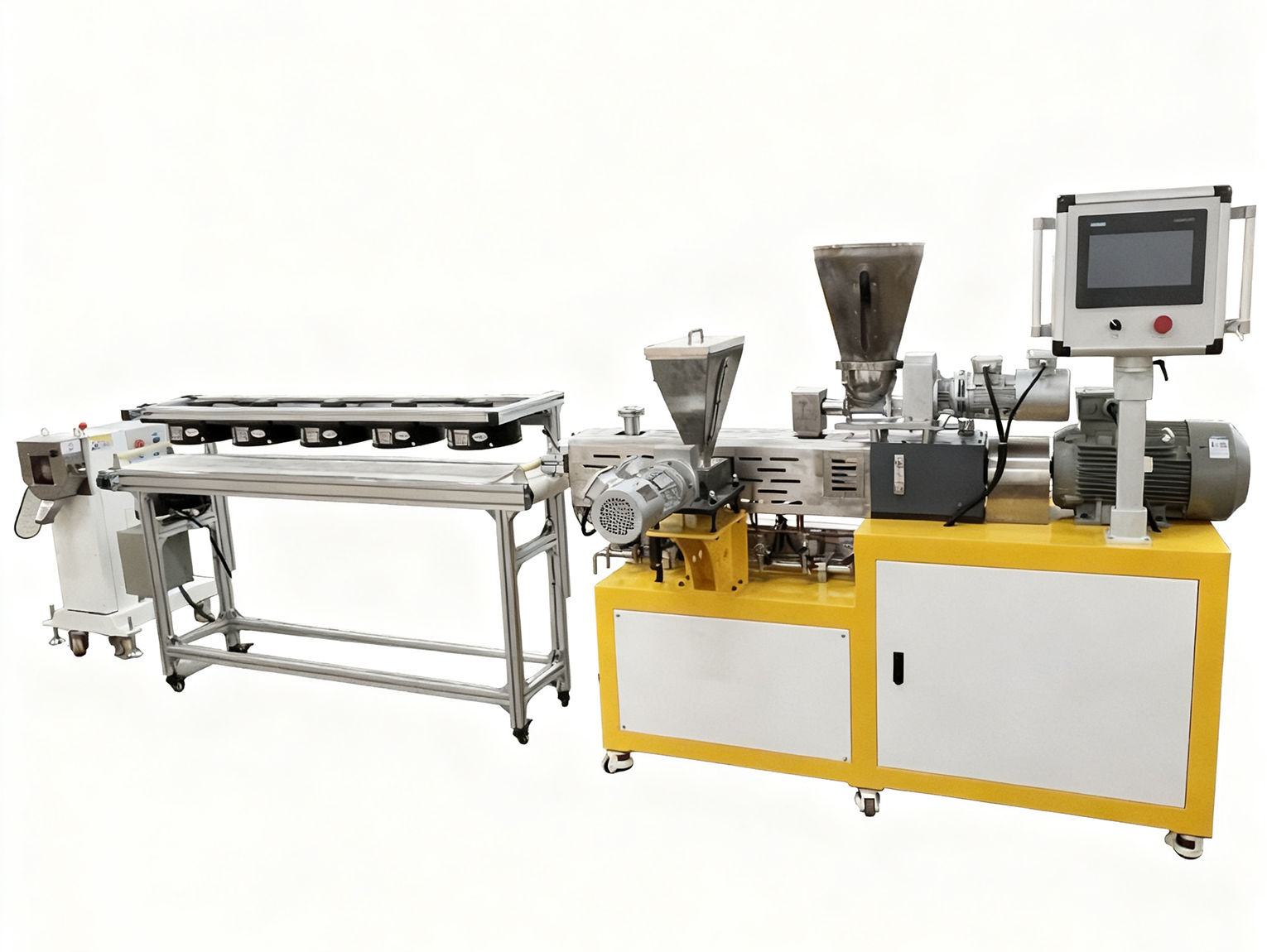 XH-433风冷热切双螺杆造粒机